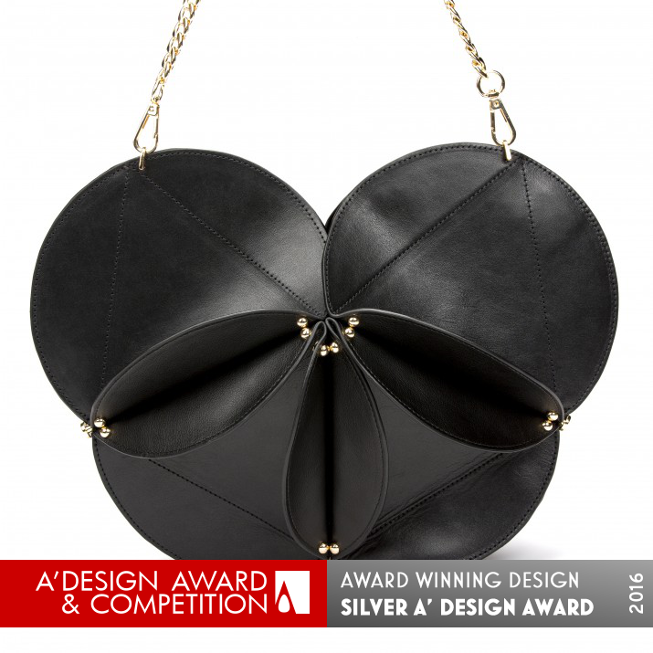 Flower Bag Handbag by Ellia Wang Silver Fashion and Travel Accessories Design Award Winner 2016 
