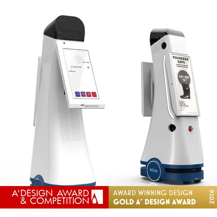 NAVii Customer Service & Inventory Management by Yeban Shin, George Lee, Koh Jing Ting Golden Robotics, Automaton and Automation Design Award Winner 2016 