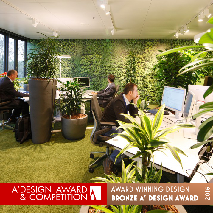 easyCredit House Workplace interior design by Evolution Design Bronze Interior Space and Exhibition Design Award Winner 2016 