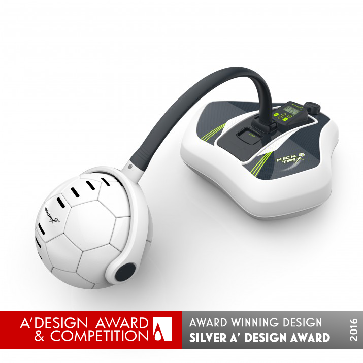 KickTrix Soccer training system by LA Design Silver Sporting Goods, Fitness and Recreation Equipment Design Award Winner 2016 