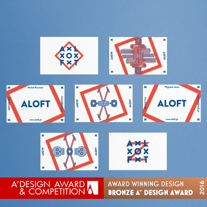 Aloft Corporate Identity by Michal Markiewicz Bronze Graphics, Illustration and Visual Communication Design Award Winner 2016 