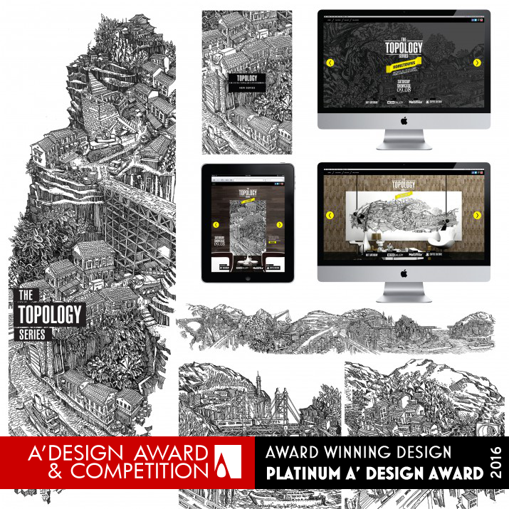 Topology Illustration by Leong Huang Zi Platinum Graphics, Illustration and Visual Communication Design Award Winner 2016 