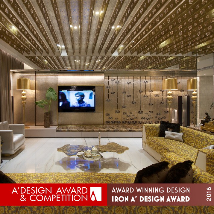 LUXURY INDEAAH REDEFINED Residential House by AMEE VORA Iron Interior Space and Exhibition Design Award Winner 2016 