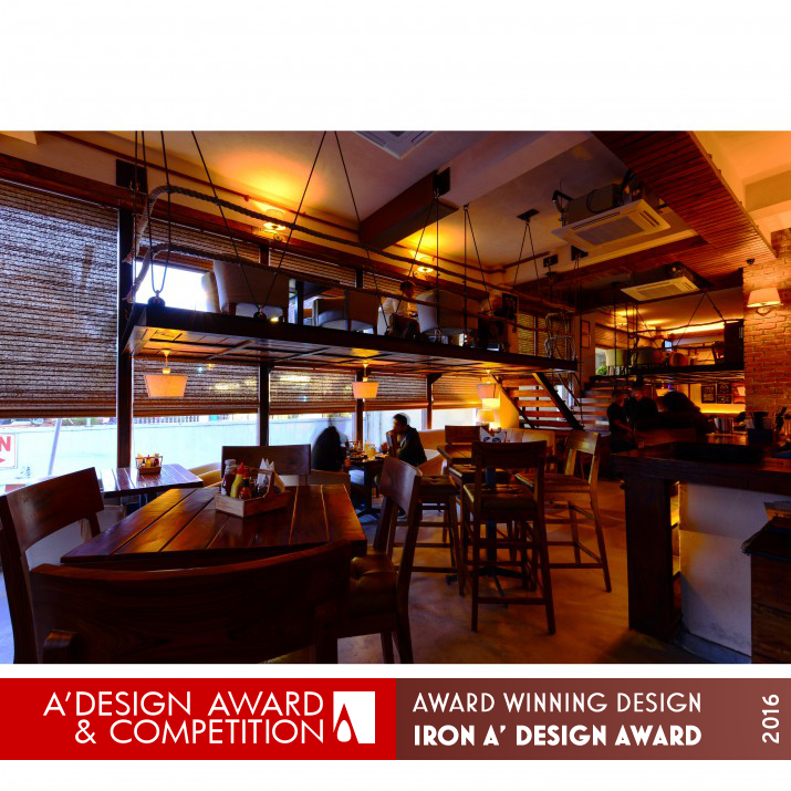 uptown Restaurant by Devesh Bhatia Iron Hospitality, Recreation, Travel and Tourism Design Award Winner 2016 