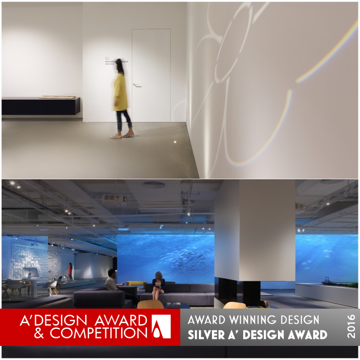 Ocean Times Comprehensive Display& Offce Area  by Gu Teng Silver Interior Space and Exhibition Design Award Winner 2016 
