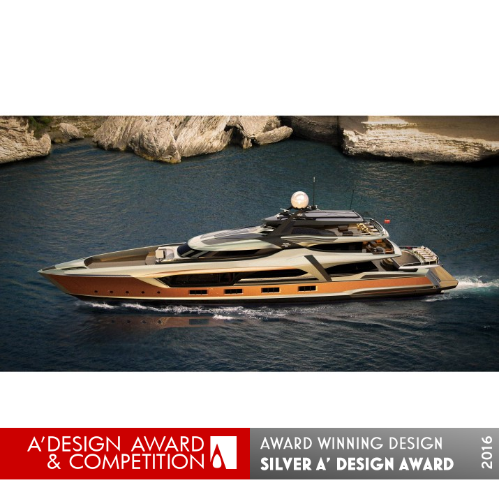 PEARL 63 Mega Yacht by Emrah Önemli Silver Yacht and Marine Vessels Design Award Winner 2016 