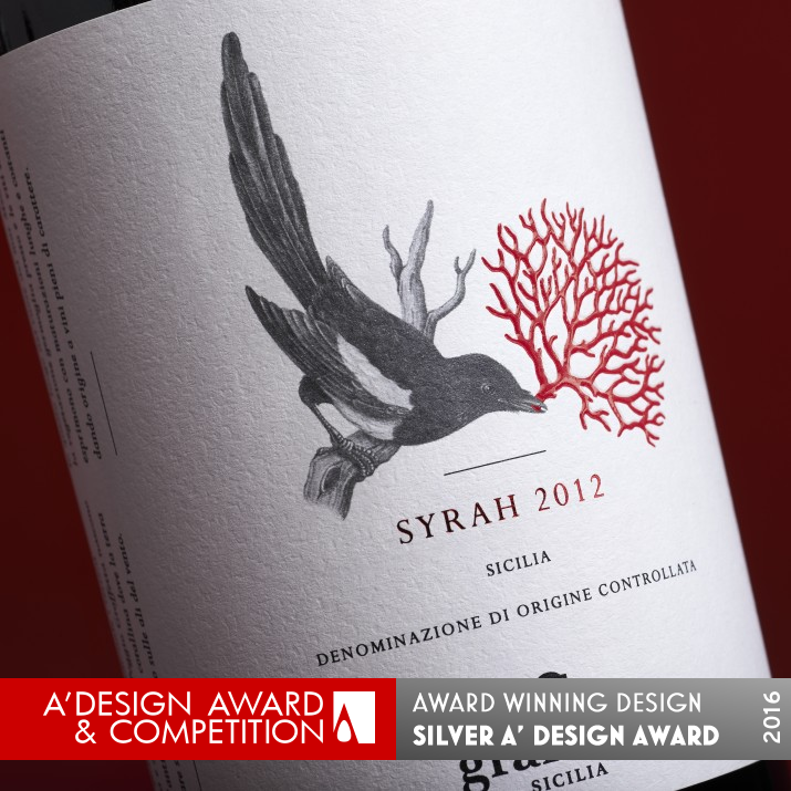 Graffetta Estate wines Logo, packaging identity by Giacomo Stefanelli - Barbara Cesura Silver Packaging Design Award Winner 2016 