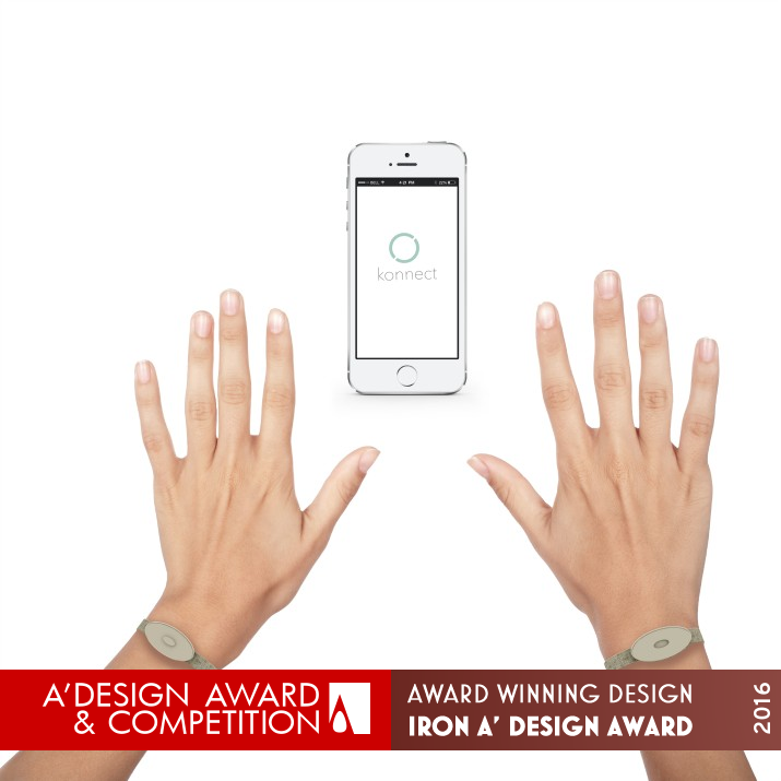 Konnect Meditation Device by Balázs Tóth Iron Wearable Technologies Design Award Winner 2016 