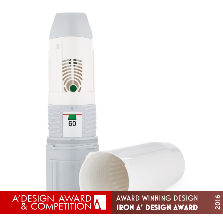 PulmoJet® Dry Powder Inhaler (DPI) by Sanofi Generics Iron Medical Devices and Medical Equipment Design Award Winner 2016 