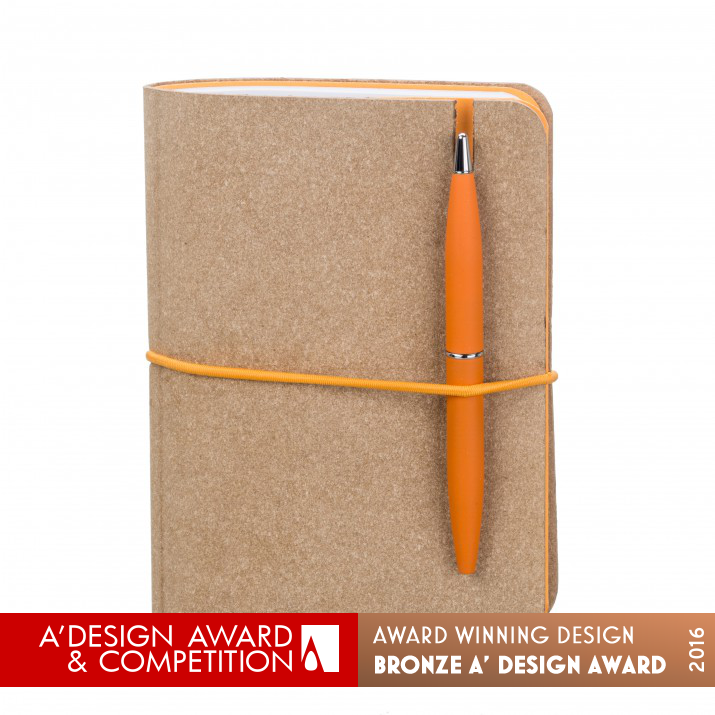 Pocket Refillable notebook by Ari Korolainen Bronze Art and Stationery Supplies Design Award Winner 2016 