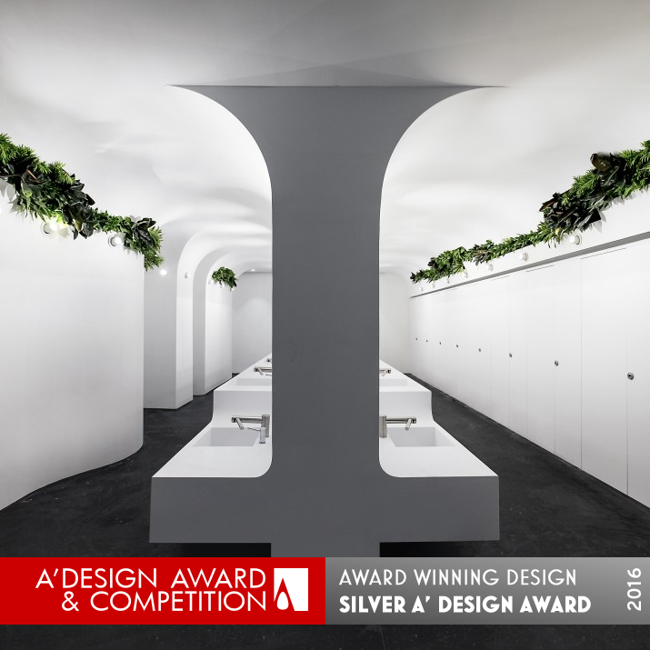 TaiKoo Hui Sustainable Washroom Washroom by Ida&Billy Architects Silver Sustainable Products, Projects and Green Design Award Winner 2016 