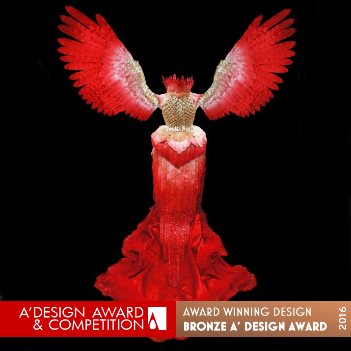 Fire Bird Stage costume  by Kelly Ng Hiew Mui Bronze Performing Arts, Stage, Style and Scenery Design Award Winner 2016 