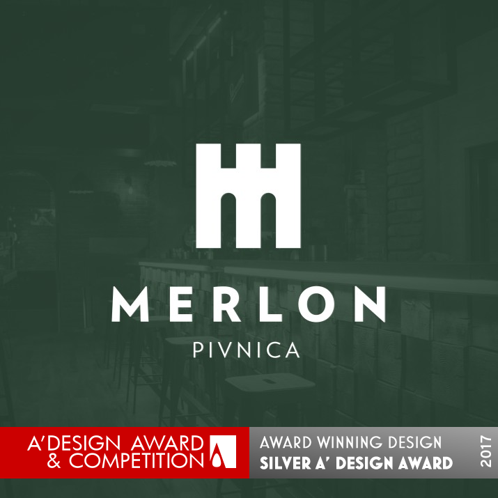 Merlon Pub Identity, Branding by Leo Vinkovic & Igor Penovic - Studio 33 Silver Graphics, Illustration and Visual Communication Design Award Winner 2017 