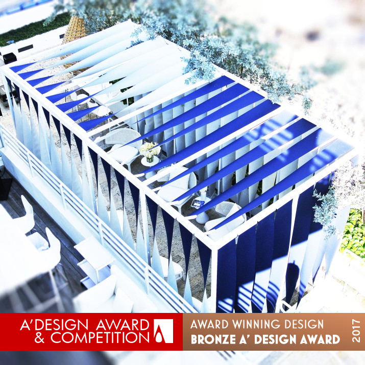 Twisty Photovoltaic Shading System Solar Power Generator and Shading System by Kevin Chu Bronze Sustainable Products, Projects and Green Design Award Winner 2017 