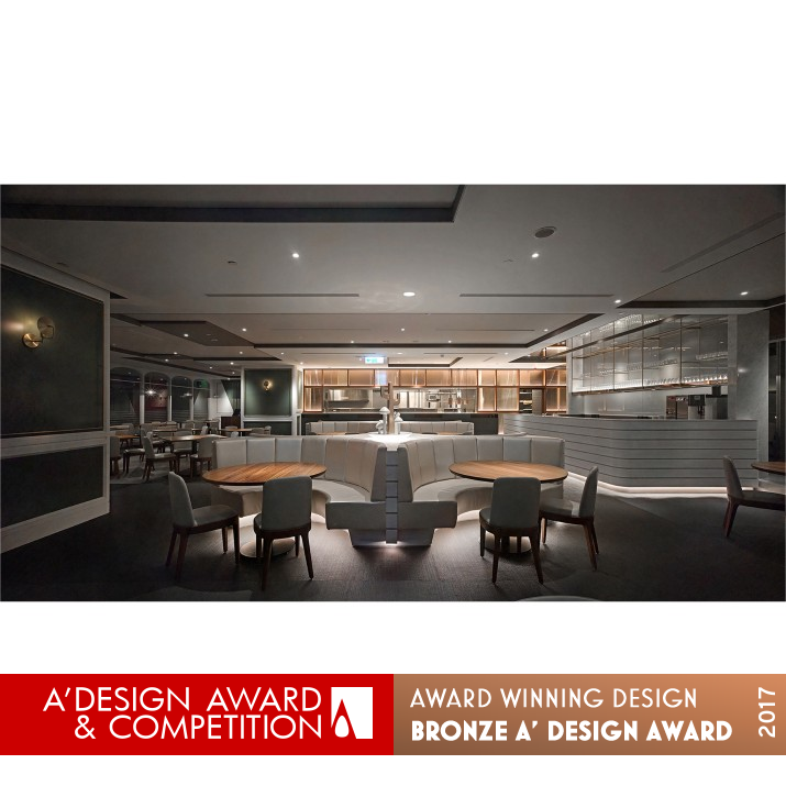 DORICIOUS Restaurant by Earnestone Bronze Interior Space and Exhibition Design Award Winner 2017 