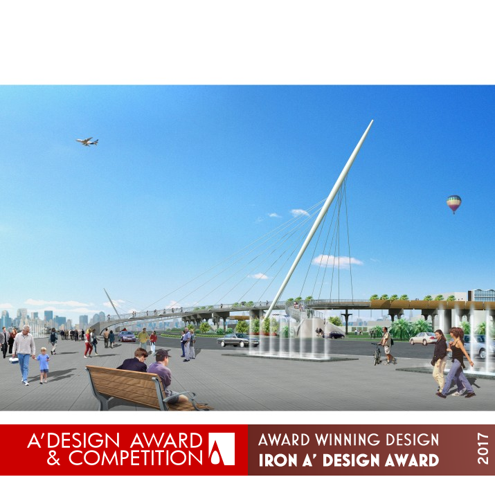 Hudson's River Waterfront & Chrysallis Park by Eleftherios Piskitzis Iron Landscape Planning and Garden Design Award Winner 2017 