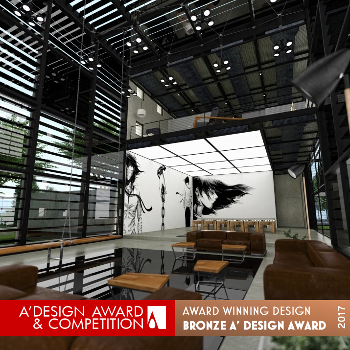 Aperture Dynamic Architecture by Gaby el Ashkar Bronze Interior Space and Exhibition Design Award Winner 2017 