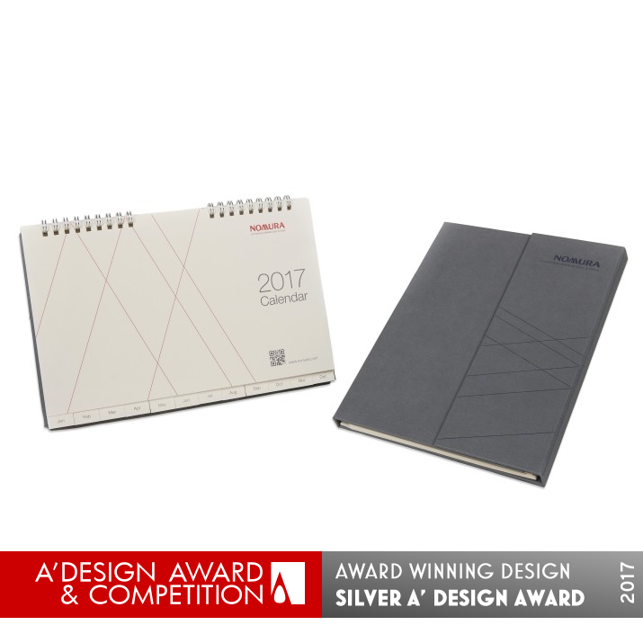 Techo Calendar by Caxton Chung Silver Graphics, Illustration and Visual Communication Design Award Winner 2017 