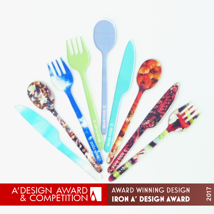 Brain Food Bookmark by Natasha Chatziangeli Iron Giftware Design Award Winner 2017 