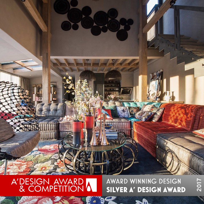 Yinmachuan by the Great Wall Residential House by Kelly Lin and  Tian Liangwei Silver Interior Space and Exhibition Design Award Winner 2017 