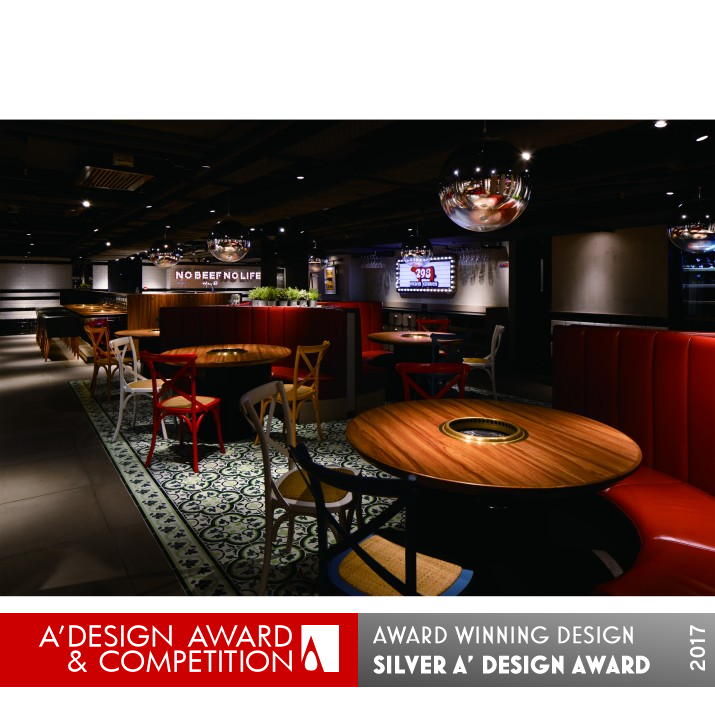 298 Nikuya Kitchen Japanese Dining Restaurant  by Chikara Sasaki & Aky.N Silver Interior Space and Exhibition Design Award Winner 2017 