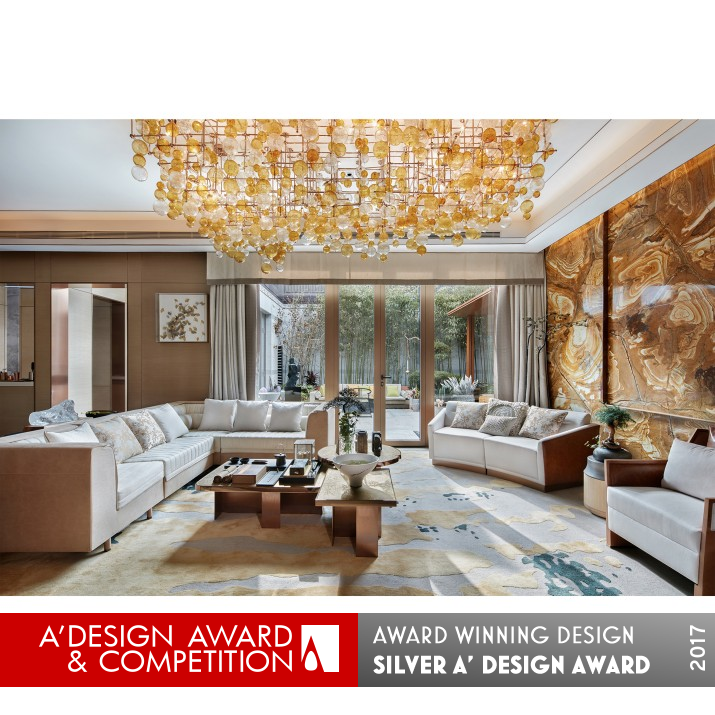 Beijing Vanke Guangcheng Villa Residential house-villa by Du Wenbiao Silver Interior Space and Exhibition Design Award Winner 2017 