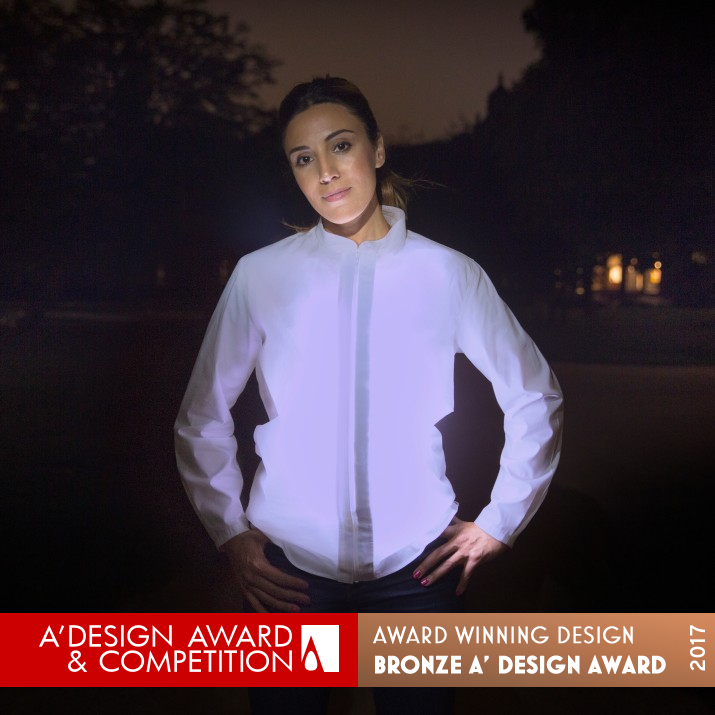 Coativity Interactive Jacket by Henk-Jan Room Bronze Wearable Technologies Design Award Winner 2017 