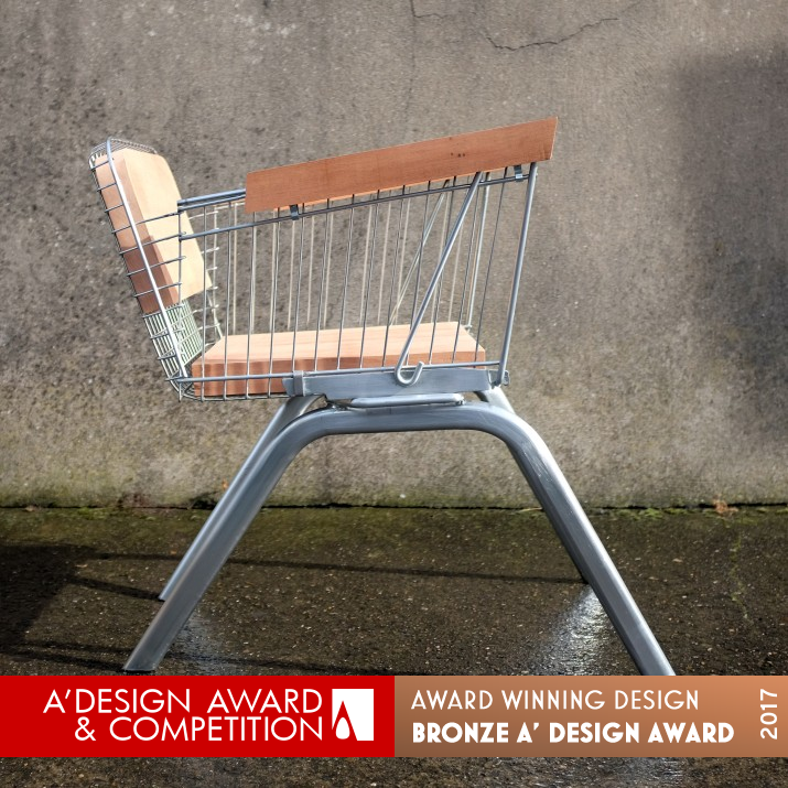 Coco Chair Chair by Moses Rowen Bronze Fine Arts and Art Installation Design Award Winner 2017 