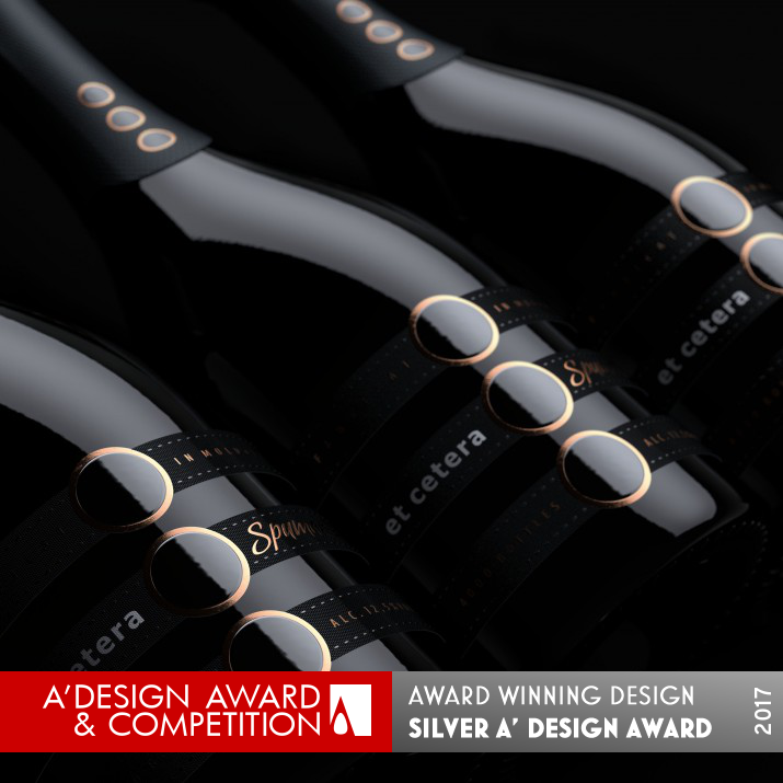 Et Cetera Spumante Wine Label by ShumiLoveDesign Silver Packaging Design Award Winner 2017 