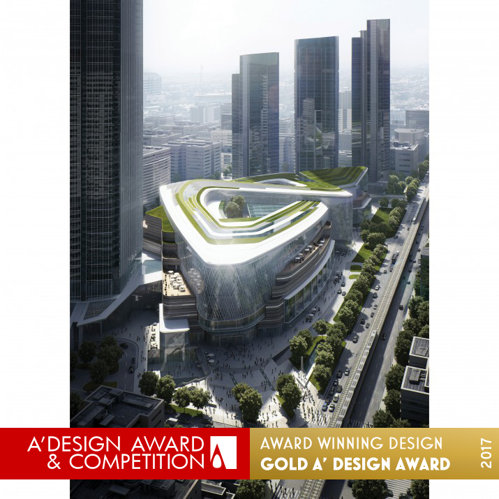 Heartland 66 Retail, Office & Residential by Aedas  Golden Architecture, Building and Structure Design Award Winner 2017 