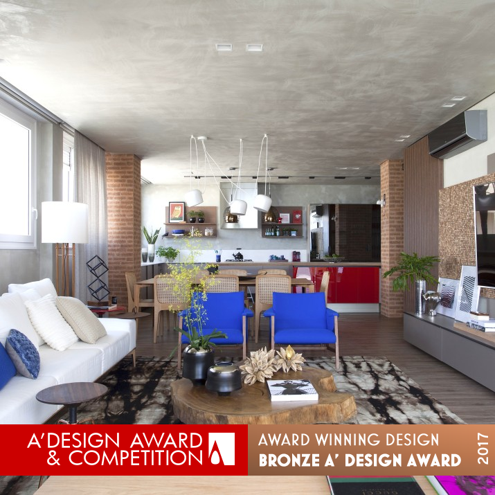 Campeche Beach House Summer Penthouse by Juliana Pippi Bronze Interior Space and Exhibition Design Award Winner 2017 