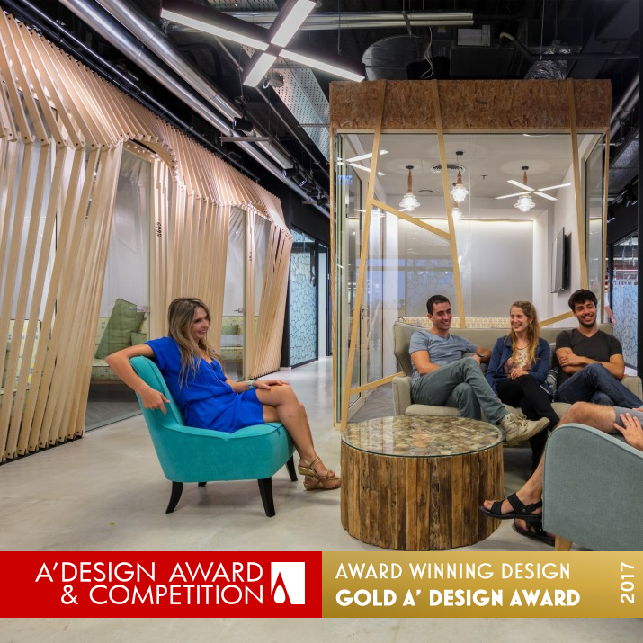 Algotec Systems Interior design by Setter Architects Golden Interior Space and Exhibition Design Award Winner 2017 