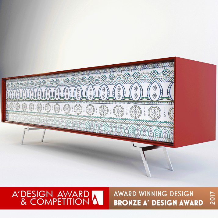 Asa Sideboard by Xenofon Hector Grigorelis Bronze Furniture Design Award Winner 2017 