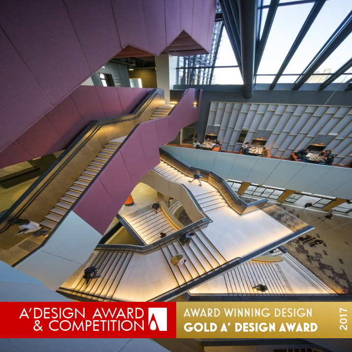 University of Melbourne Arts West Upholstered Acoustic Panels