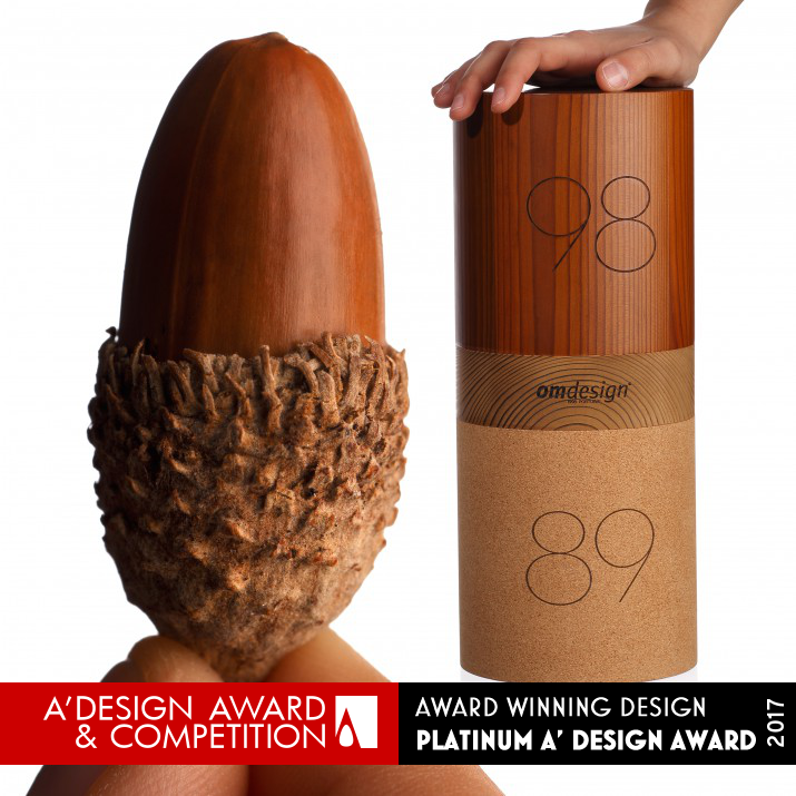 Omdesign 2016 Sustainable packaging by Omdesign Platinum Sustainable Products, Projects and Green Design Award Winner 2017 