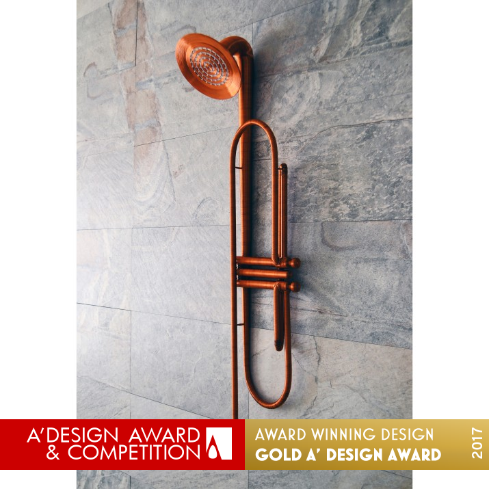 Jazz Shower by Vlad Mititelu Golden Bathroom Furniture and Sanitary Ware Design Award Winner 2017 