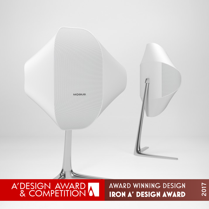 Mobius Loudspeaker by Raphaël Delstanche & Zsófia Polgár Iron Digital and Electronic Device Design Award Winner 2017 