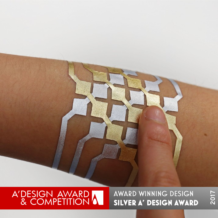 Duo Skin On-Skin User Interface  by Cindy Hsin-Liu Kao Silver Wearable Technologies Design Award Winner 2017 