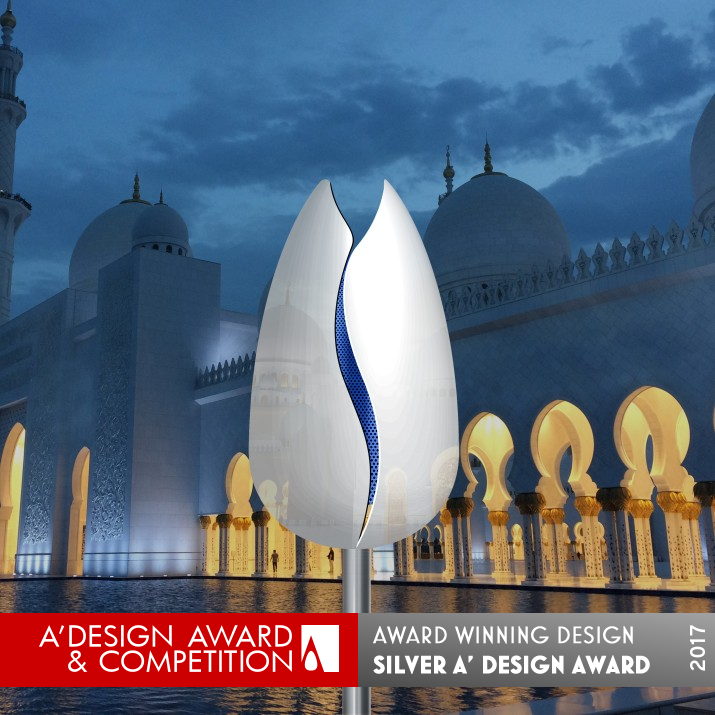 Tulpi-Arabesque Waste bin by Marco Manders Silver Street Furniture Design Award Winner 2017 