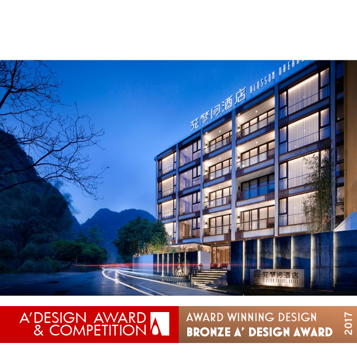 Yangshuo Blossom Dreams Hotel Hotel by Xiaolin Jiang Bronze Interior Space and Exhibition Design Award Winner 2017 