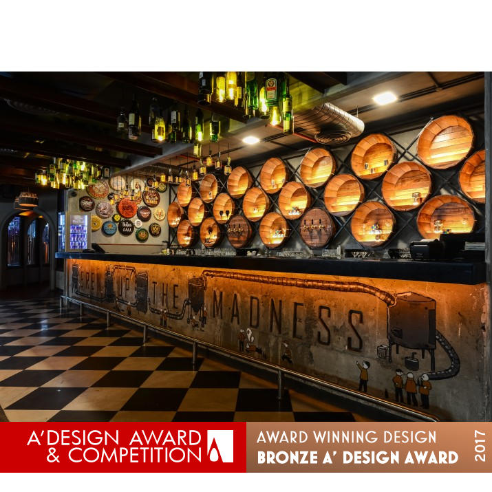 Afra Tafri Restaurant and bar by Devesh Bhatia, Pratyay Chakrabarti and Megha Bhambani Bronze Interior Space and Exhibition Design Award Winner 2017 