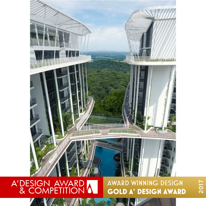 The Tembusu Residential Condominium by Arc Studio Architecture Urbanism PteLtd Golden Architecture, Building and Structure Design Award Winner 2017 