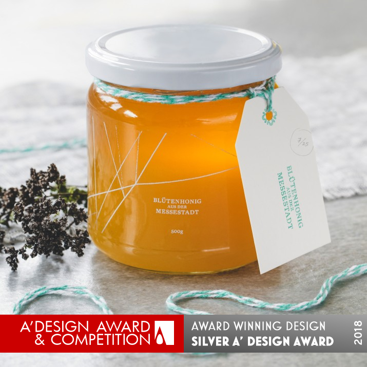 Honey of the Messestadt Packaging by Joel Derksen Silver Packaging Design Award Winner 2018 