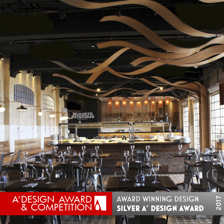 Mirante Paineiras Restaurant by Kube Arquitetura Silver Interior Space and Exhibition Design Award Winner 2017 
