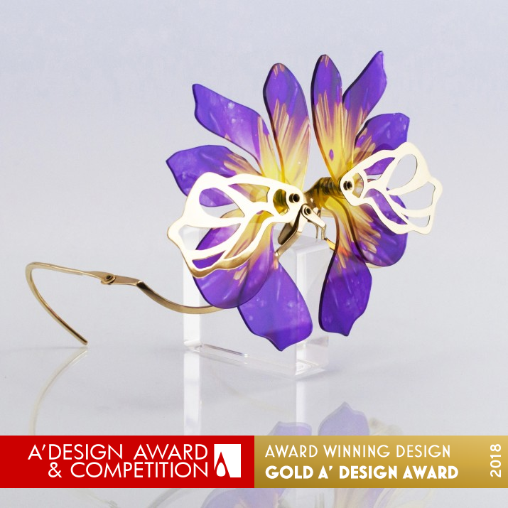 Blooming Folding Eyewear by Sonja Iglic Golden Jewelry Design Award Winner 2018 