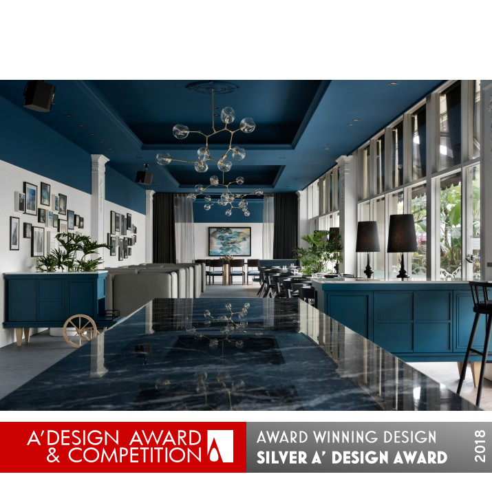 SHOW CAFE Retail  by Wei Lun Wang and Chia Ying Li Silver Interior Space and Exhibition Design Award Winner 2018 