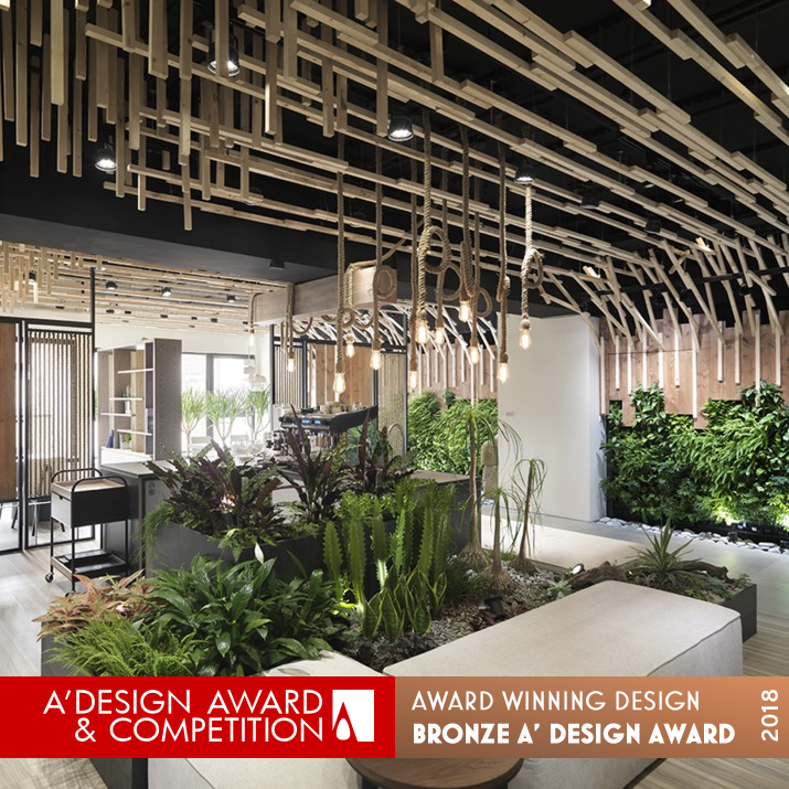 Strolling in the Woods Guild Hall by Ying-Hsin Chen Bronze Interior Space and Exhibition Design Award Winner 2018 