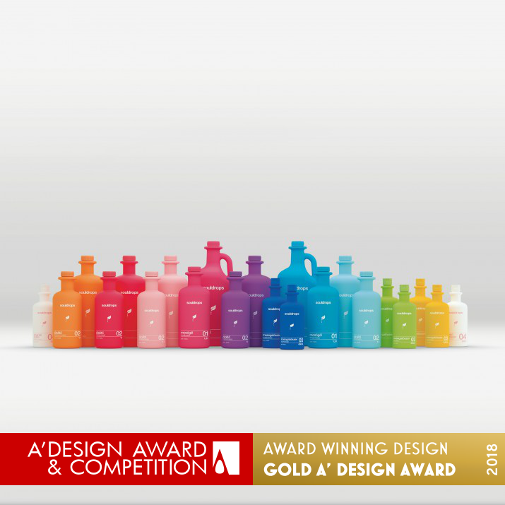 Souldrops Detergent by Réka Baranyi Golden Packaging Design Award Winner 2018 