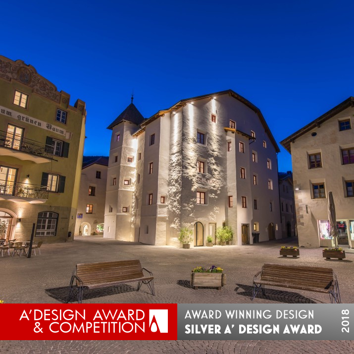 Boutiqe Hotel Belvenu Restructuration historic Hotel by Gunther Fritz Silver Architecture, Building and Structure Design Award Winner 2018 