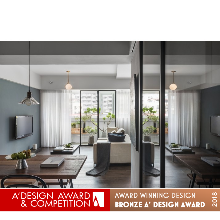 K house Resident by Cheng-Wen Tang Bronze Interior Space and Exhibition Design Award Winner 2018 